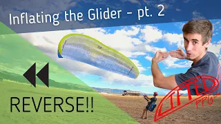 How To Reverse Inflate A Paraglider