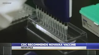 CDC Recommends Novavax Vaccine