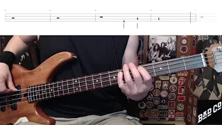 Bad Company by Bad Company - Bass Cover with Tabs Play-Along