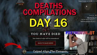 HE LOST A LEVEL 99 CHARACTER MISSING A BAR FOR LEVEL 100 / Hardcore Deaths Compilation Day 16