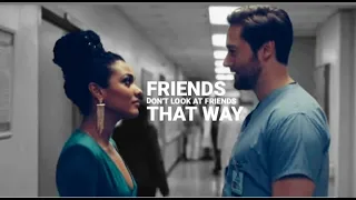 max and helen || friends don't look at friends that way