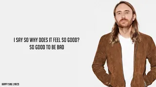 BAD - DAVID GUETTA & SHOWTEK FT. VASSY (Lyrics)