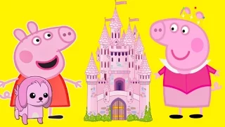 Свинка Пеппа ПРИНЦЕССА ПЕППА Замок принцессы мультик из игрушек для девочек на русском Peppa Pig