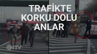 @NTV  Yol verme kavgasında silah çekip ateşledi