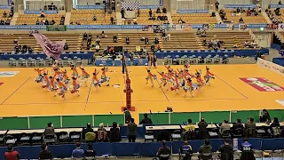 🍑岡山シーガルズVリーグ応援前座🍑岡山うらじゃ連四季🍑笑懸　うらじゃ原曲