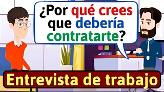 Entrevista de trabajo en Español (Conversación) Aprende español -Habla español - LEARN SPANISH