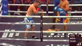 Marcial vs Villalba full fight highlight ( TKO )