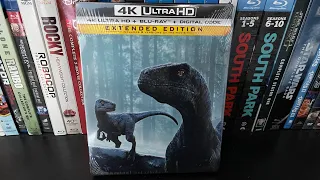 Jurassic World Dominion Extended Edition: 4K Ultra HD Blu-ray SteelBook Unboxing