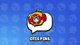 Otis Animated Pins - Brawl Stars