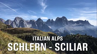 Italy, Dolomite Alps, Trekking day, Schlern - Sciliar, South Tyrol