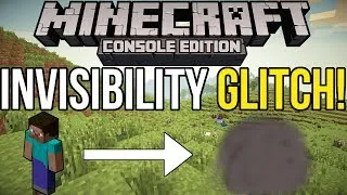 Minecraft Xbox & PS3: Invisibility Glitch! | How to Become Invisible on Minecraft Console!