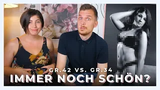 VON GRÖßE 34 ZU GRÖßE 40 / 42 | Kann er das noch lieben? | REALTALK meines Mannes