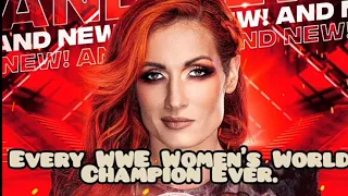 Every WWE Women's World Champion Ever (2016 - 2024).