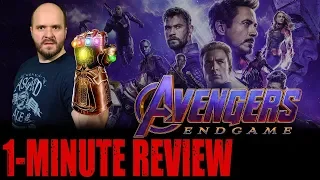 SPOILER FREE - AVENGERS: ENDGAME (2019) - One Minute Movie Review