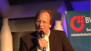 Video2: Keine Kohle im Pott! Norbert Lammert & Prof. Dietrich Grönemeyer beim BVMW-Event in Bochum