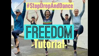 Freedom (TUTORIAL) || Pharrell Williams || #StopDropAndDance