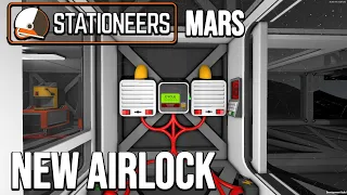 Airlocking the new room - Mars Survival Getting Started Guide - ep 23