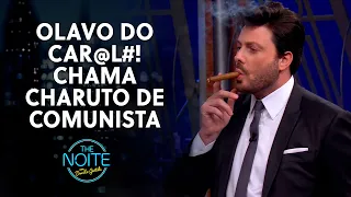 Filósofo da Terra Plana rasga o verbo | The Noite