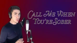 Evanescence - Call Me When You're Sober (Cover)