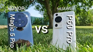 Králi fotografie - Honor Magic 5 Pro vs Huawei P60 Pro [Camera test]