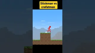 Stickman Vs Craftman Shorts Shorts | Animation Stickman Fighting #shorts #stickmanvscraftman #4