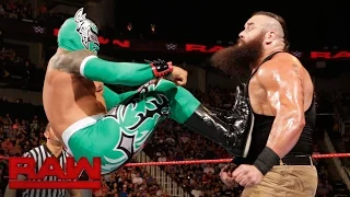 Sin Cara vs. Braun Strowman: Raw, Sept. 5, 2016