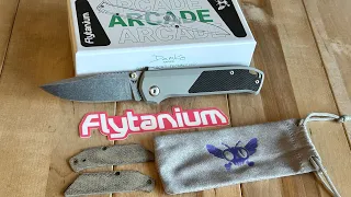 Unboxing - Flytanium Arcade Aluminum 🕹️with Demko Shark Lock! 🦈