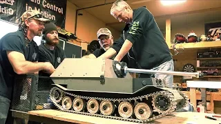 FERDINAND ELEFANT: 1/6 Scale METAL TANK BUILD "Tanks for 10 Years" PT 8 | RC ADVENTURES