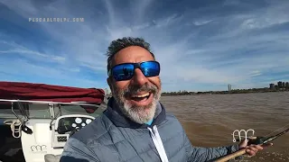 Pesca Pejerrey Rio de la Plata 2021- con el ganador del sorteo - subscribirse para participar
