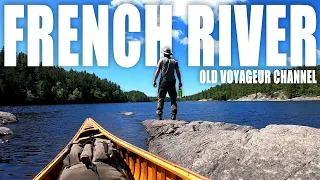 My first French River trip! The old voyageur Channel.