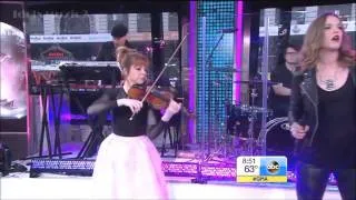 Lindsey Stirling  - Shatter Me Ft Lzzy Hale   GMA Live