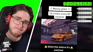 THIS GLITCH MAKES NO SENSE... Testing VIRAL GTA Online TikTok Money Glitches #12...