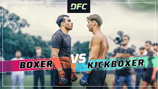 Serbian KICKBOXER vs. Afghan BOXER | FULL MMA FIGHT | DFC
