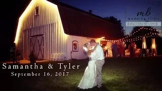 Beautiful, Rustic Fall Wedding at The White Barn! {Samantha & Tyler}