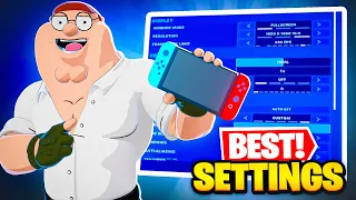 BEST Nintendo Switch Settings For Chapter 5 Season 2 of Fortnite !  In Depth Guide + Less Lag!