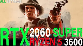Mafia III Definitive Edition Ryzen 5 3600 + RTX 2060 Super [1080p] All Settings