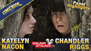 Chandler Riggs and Katelyn Nacon Walker Stalker Con Panel Highlights