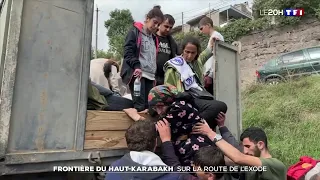 "On ne sait même pas où aller" : la tristesse des habitants du Haut-Karabakh sur la route de l'exode