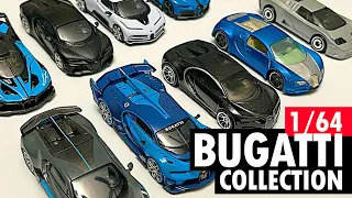 ULTAMATE Bugatti 1:64 Collection! Hotwheels + MiniGT + JKM