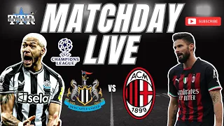 Newcastle United v AC Milan | Matchday Live
