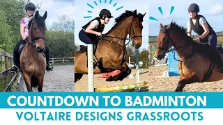 Countdown To Badminton Preparation | Voltaire Designs Grassroots Championships | Hoof Diaries