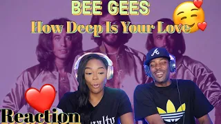 FIRST TIME EVER HEARING BEE GEES "HOW DEEP IS YOUR LOVE" REACTION | Asia and BJ