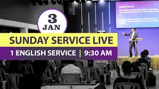 🔴 LIVE Sunday English Service | Live Online Church Service | City Harvest Live | 3 January 2021