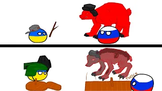 Russia is having problems... (Countryballs)