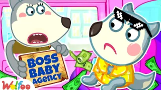 BOSS BABY Owns an Adoption Agency! Rich Vs Broke Baby - Wolfoo Kids Stories About Family