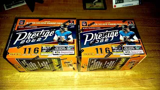 $30 hit! 4 #ed cards! 2022 Prestige Football Blaster Box Opening panini nfl mystery break