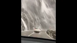 Heavy rainfall in Montenegro