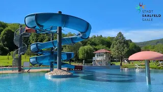 Jubiläumssaison 2024 im Freibad Saalfeld/Saale eröffnet