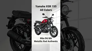 2023 - 2024 Yamaha XSR155 - All Colors