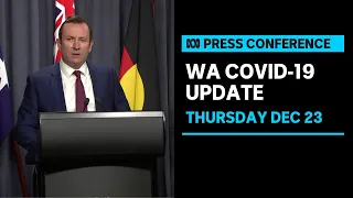 IN FULL: New community COVID-19 case in WA confirmed, indoor mask mandate | ABC News